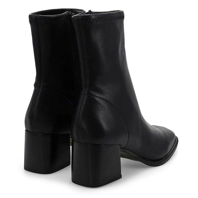Women's  Pammy Heeled Ankle Boot - Black