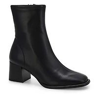 Women's  Pammy Heeled Ankle Boot - Black