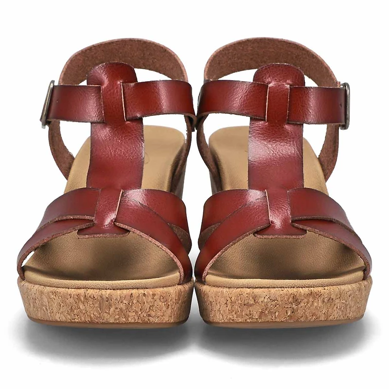 Women's Paola Wedge Sandal - Antique Chestnut