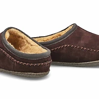 Men's Pauly III Suede Open Slipper