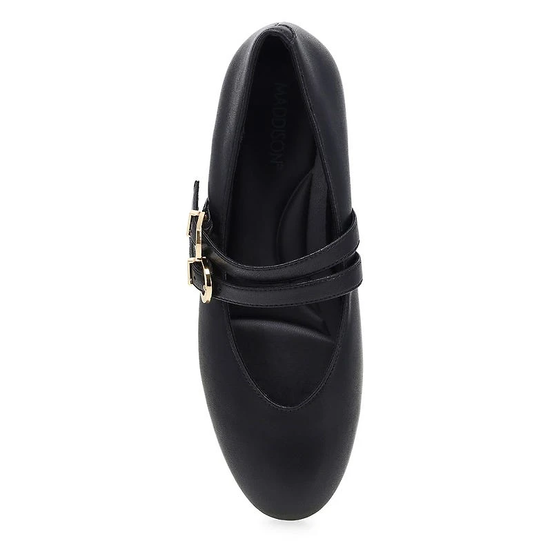 Women's Paxton Leather Mary Jane Shoe - Black