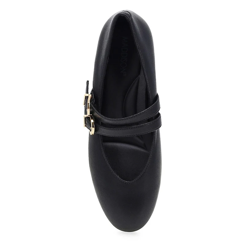 Women's Paxton Leather Mary Jane Shoe - Black