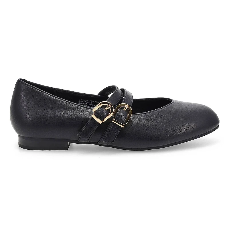 Women's Paxton Leather Mary Jane Shoe - Black