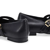 Women's Paxton Leather Mary Jane Shoe - Black