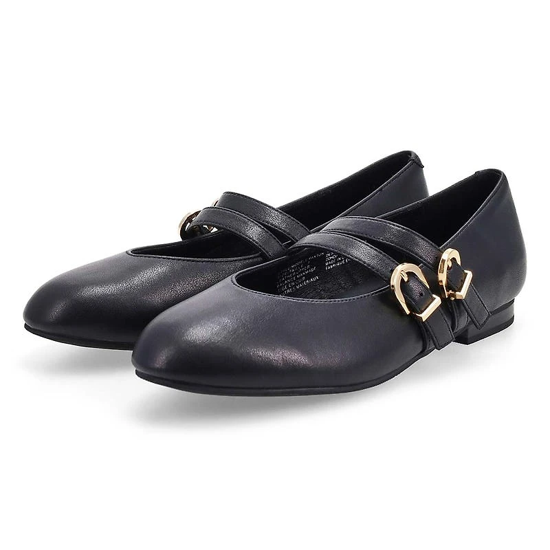 Women's Paxton Leather Mary Jane Shoe - Black