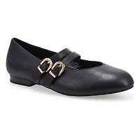 Women's Paxton Leather Mary Jane Shoe - Black