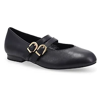 Women's Paxton Leather Mary Jane Shoe - Black