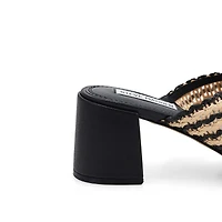 Women's Perfect Dress Sandal - Black/Natural Raffi