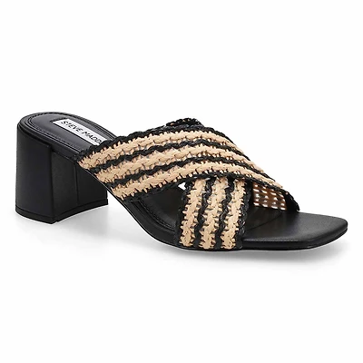 Women's Perfect Dress Sandal - Black/Natural Raffi