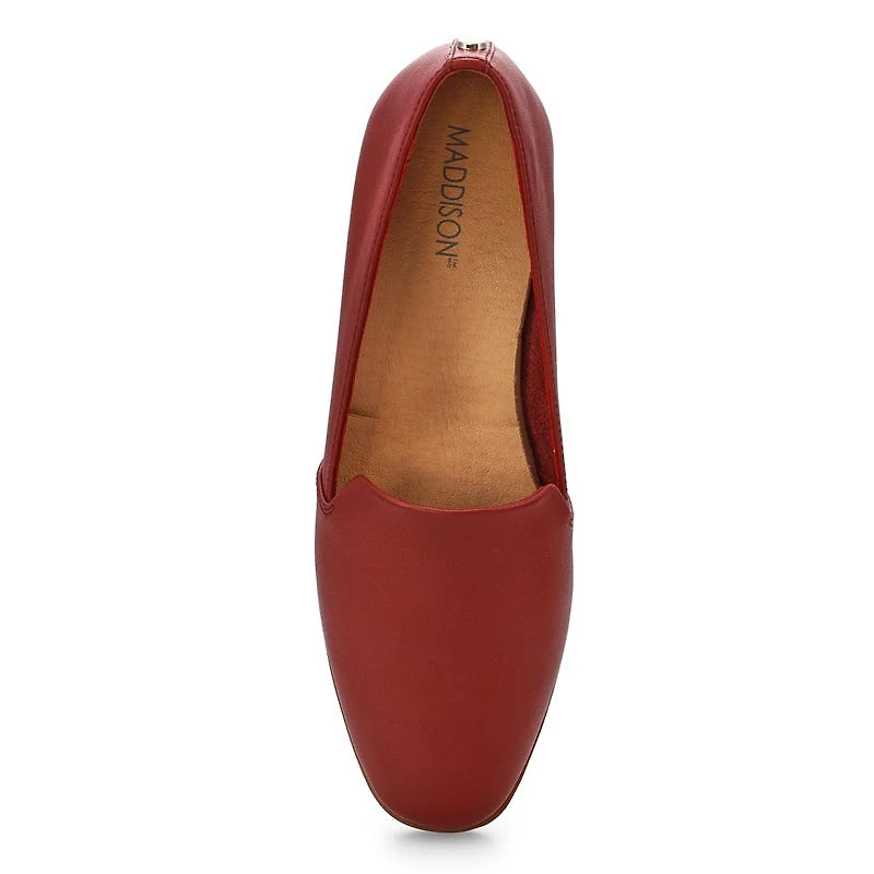 Women's Peyton Slip On Flat - Burgundy