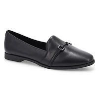 Chaussure plate  enfiler en cuir pour femmes Peyt