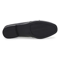 Chaussure plate en cuir  enfiler Peyton Bow pour