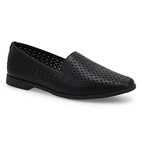 Women's Peyton Perforated Leather Slip On Flat
