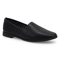 Women's Peyton Perforated Leather Slip On Flat