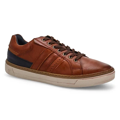 Men's Philos Casual Leather Oxford- Berlin Red/Bro
