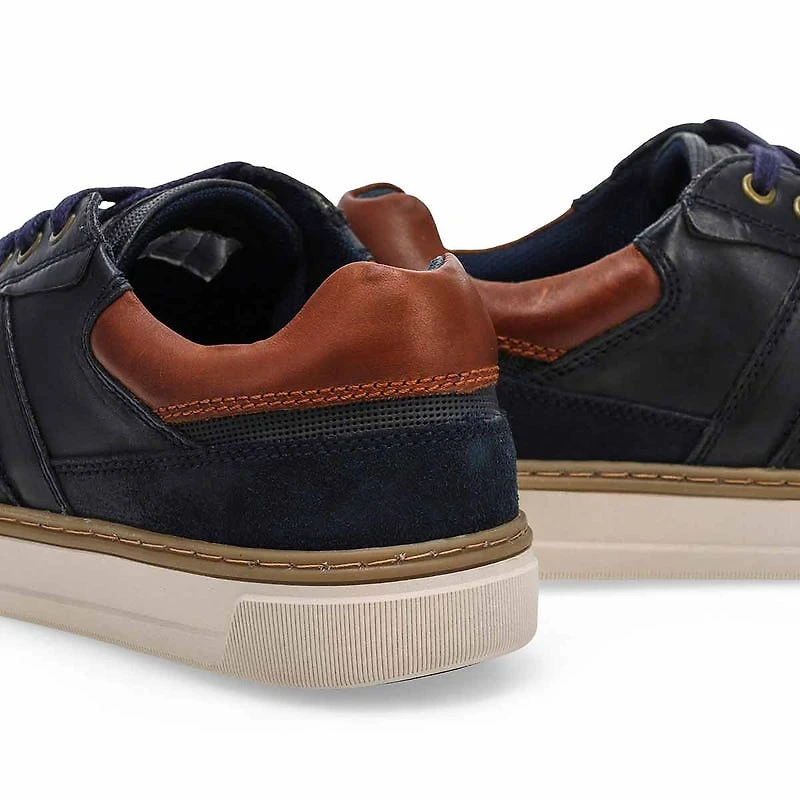 Men's Philos Casual Leather Oxford- Berlin Red/Bro