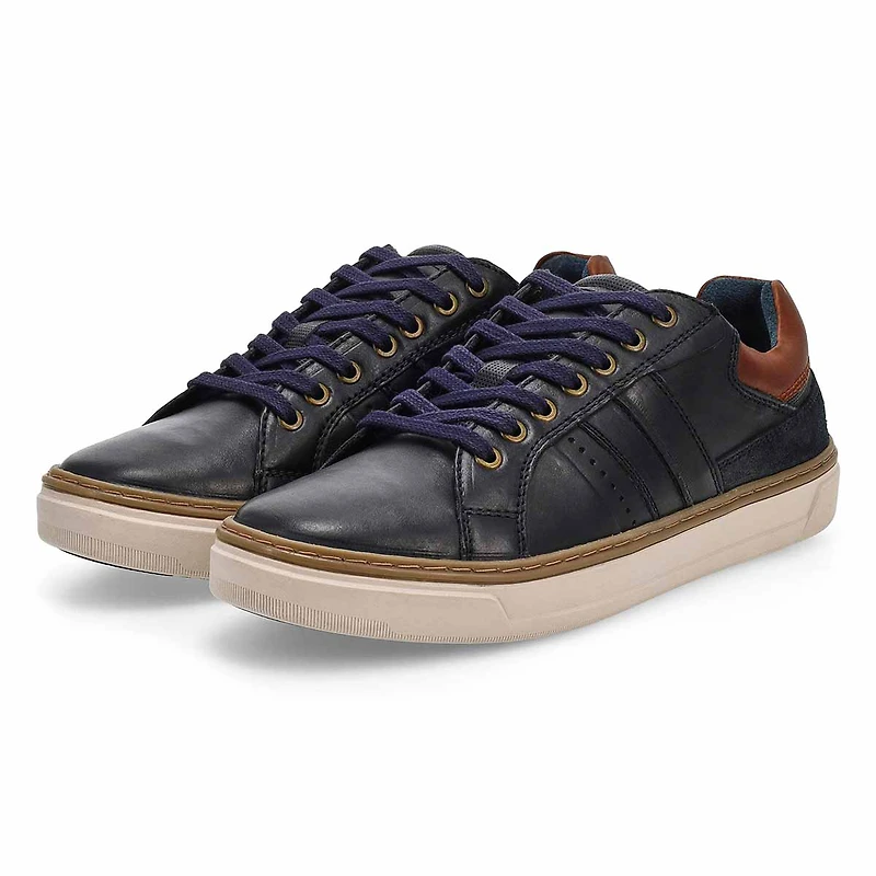 Men's Philos Casual Leather Oxford- Berlin Red/Bro