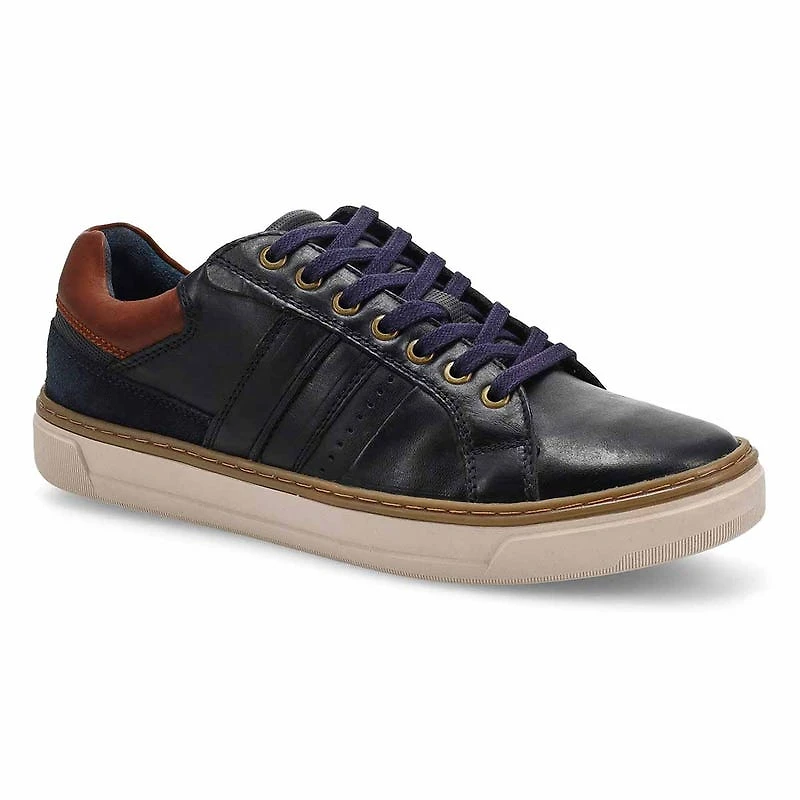 Men's Philos Casual Leather Oxford- Berlin Red/Bro