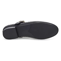 Women's  Piper Leather Mary Jane Shoe - Black
