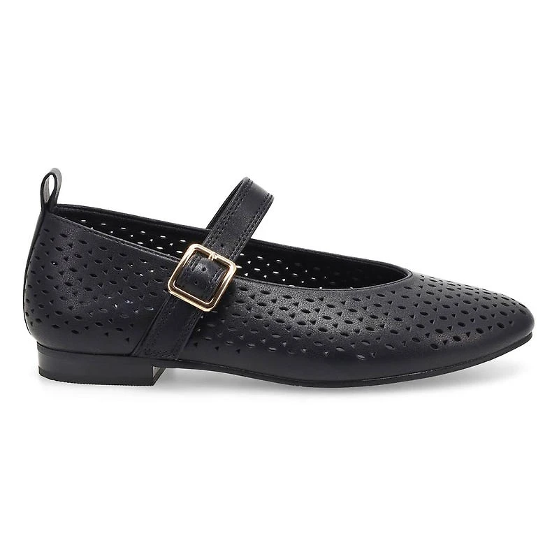 Women's  Piper Leather Mary Jane Shoe - Black