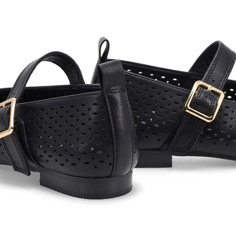 Women's  Piper Leather Mary Jane Shoe - Black