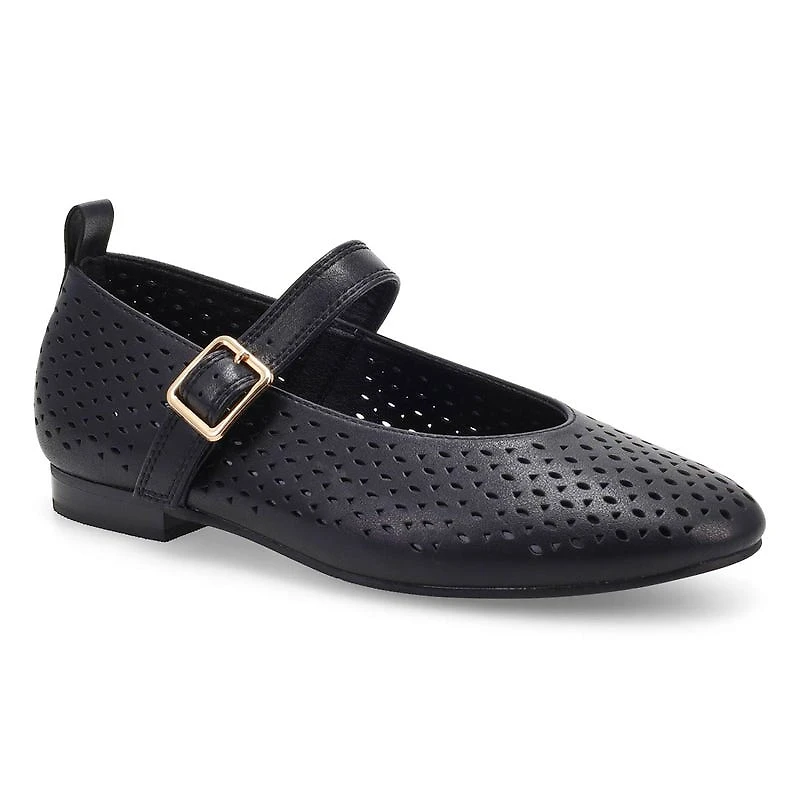 Women's  Piper Leather Mary Jane Shoe - Black