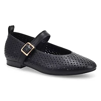Women's  Piper Leather Mary Jane Shoe - Black