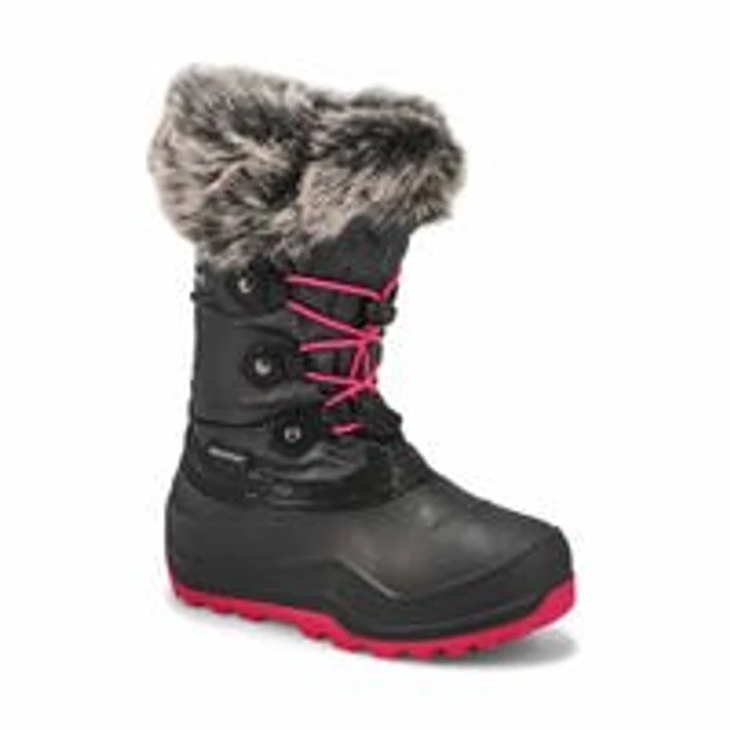 Botte d'hiver impermable POWDERY 3, noir, filles