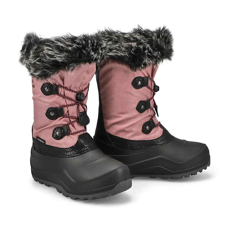 Girls' Powdery 3 Waterproof Winter Boot - Black
