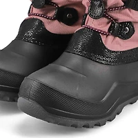 Girls' Powdery 3 Waterproof Winter Boot - Black