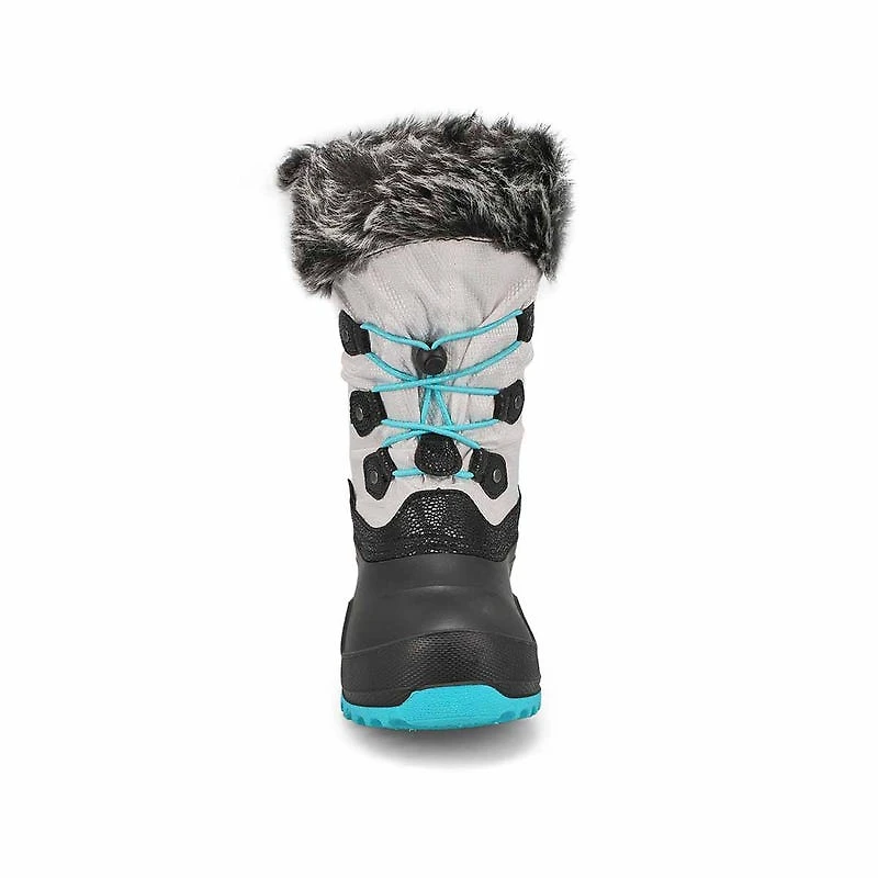 Botte d'hiver imperméable POWDERY 3, noir, filles