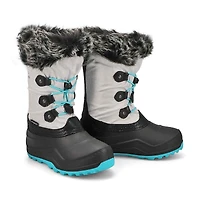 Botte d'hiver imperméable POWDERY 3, noir, filles