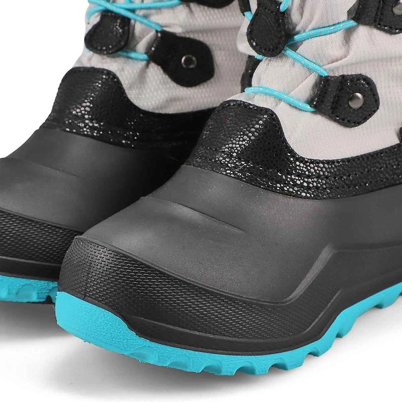 Botte d'hiver imperméable POWDERY 3, noir, filles