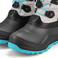 Girls' Powdery 3 Waterproof Winter Boot - Black