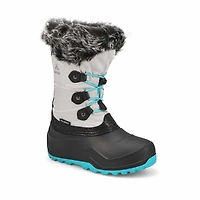 Botte d'hiver imperméable POWDERY 3, noir, filles