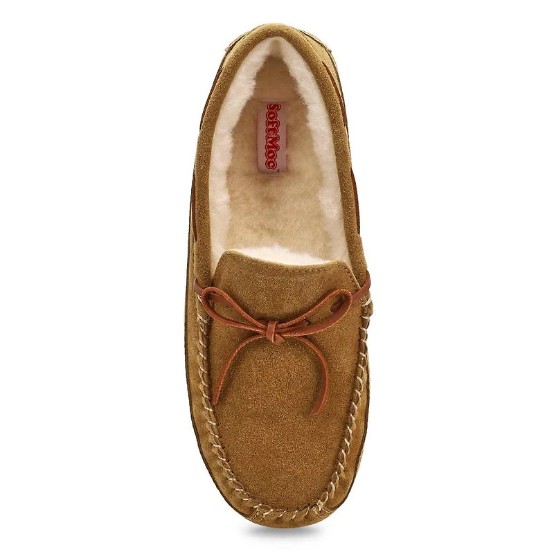 Men's PRESTON II tan memory foam SoftMocs