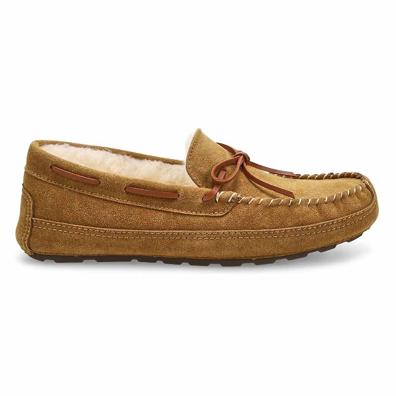 Men's PRESTON II tan memory foam SoftMocs