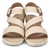 Women's Princess 01 Leather Wedge Sandal