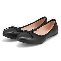 Women's Priscilla Leather Ballerina Flat