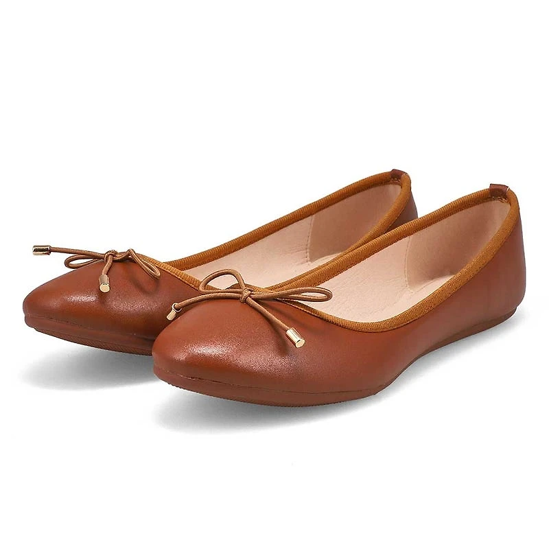Women's Priscilla Leather Ballerina Flat