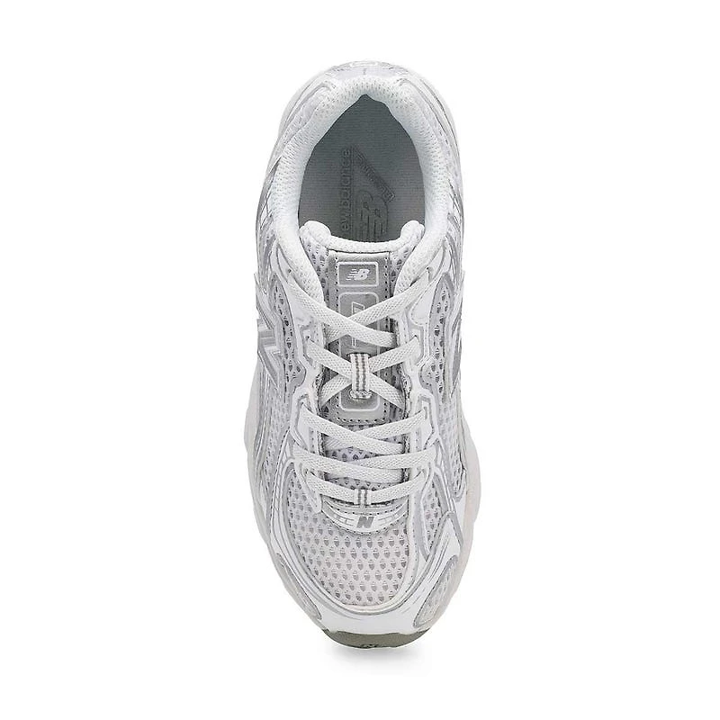 Baskets lacets 740, rose ple, filles