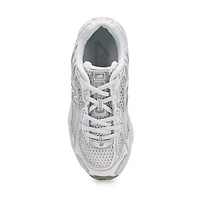 Baskets  lacets 740, rose ple, filles