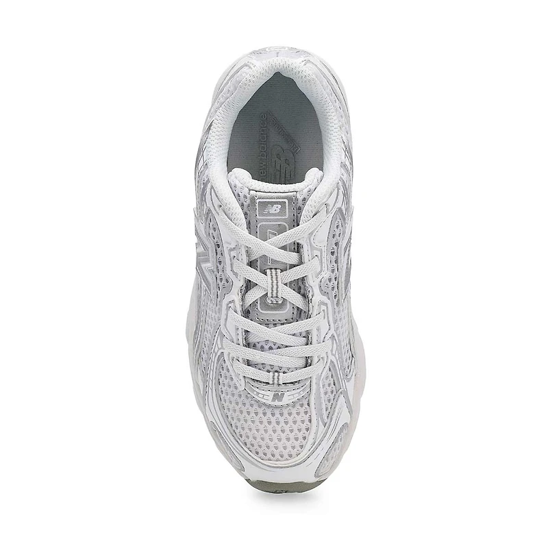 Baskets  lacets 740, rose ple, filles