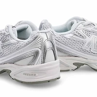 Baskets  lacets 740, rose ple, filles