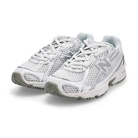 Baskets  lacets 740, rose ple, filles