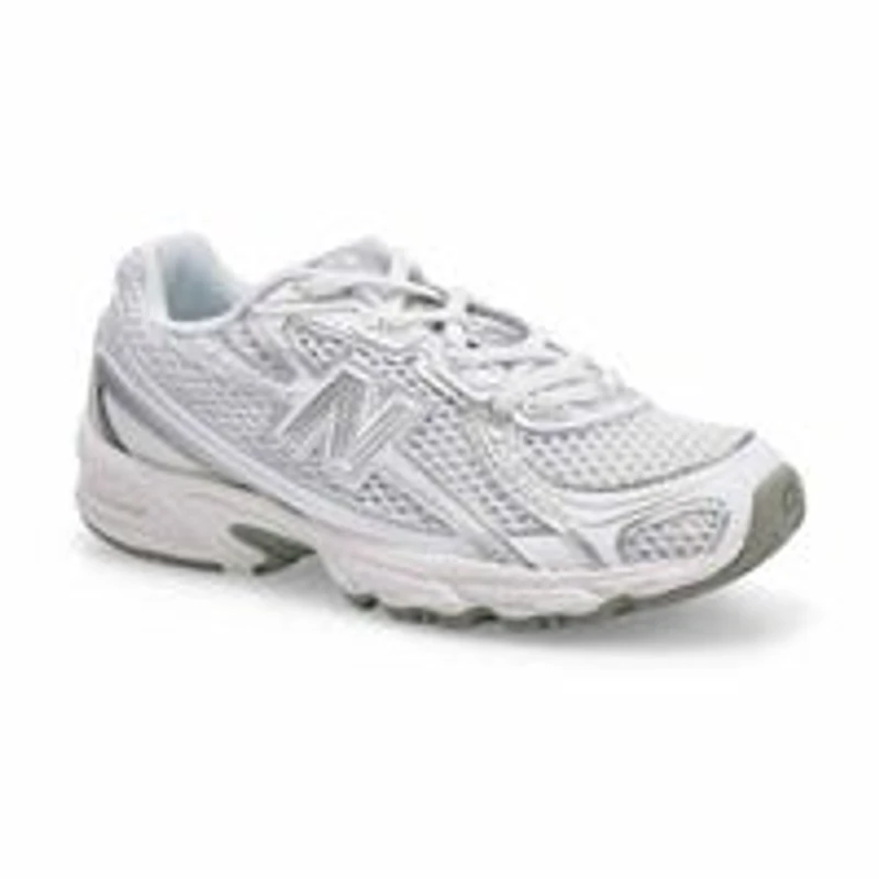 Baskets lacets 740, rose ple, filles