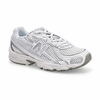 Baskets  lacets 740, rose ple, filles