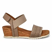 Women's Queen 01 Leather Wedge Sandal