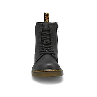 Kid's 1460 Junior 8-Eye Smooth Combat Boot - Black