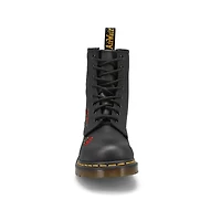 Bottines Vonda 1460, noir/rouge,fem